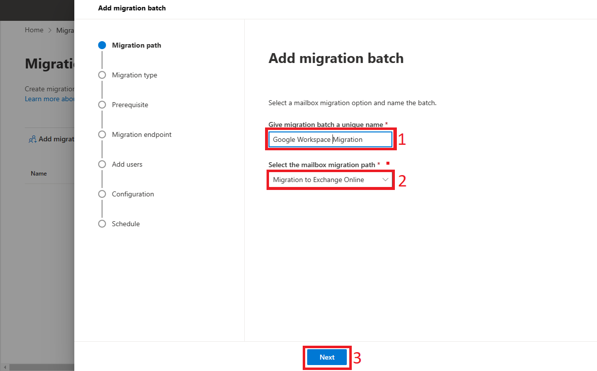 add migration batch