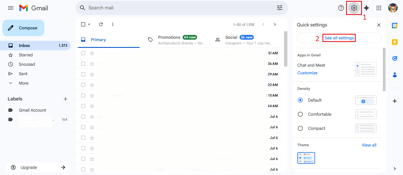 open gmail account
