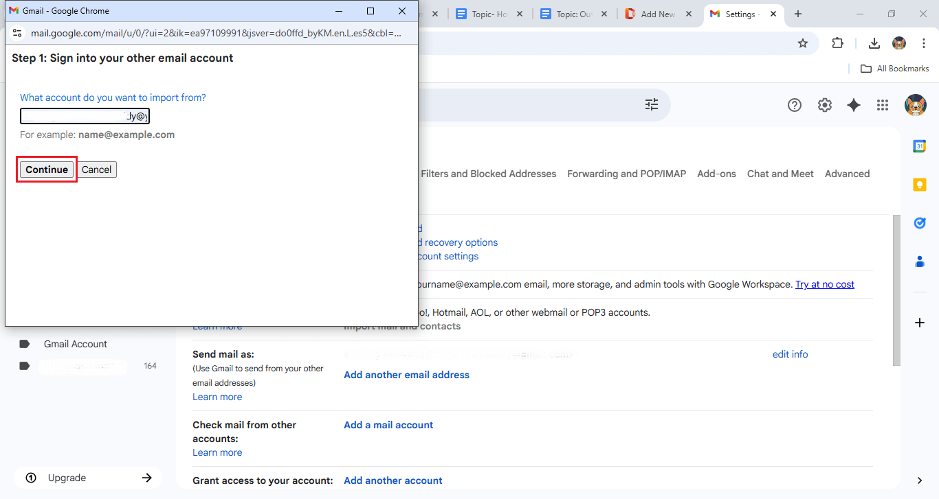 enter yahoo mail
