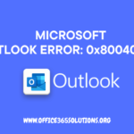 How to Fix Outlook Error 0x8004011D? A Step-by-Step Guide